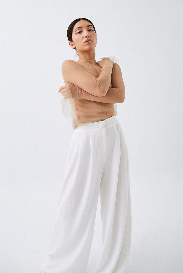 Ghost tulle top
