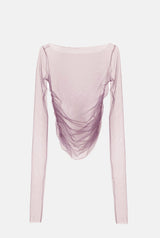 Ghost tulle top