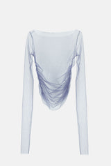 Ghost tulle top