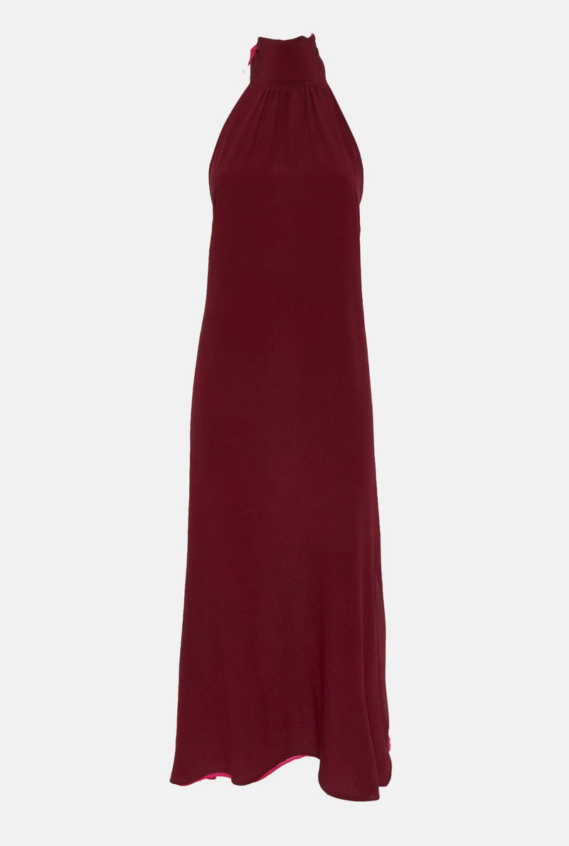 Halter Reversible Extra Long Burgundy/Fucsia