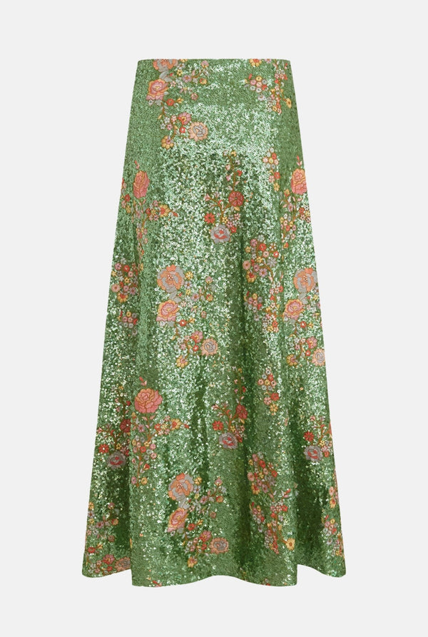 Helena Green Skirt