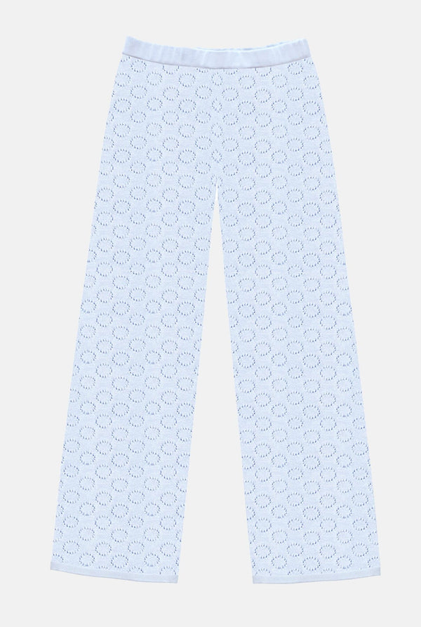 Honeycomb Pants Blue