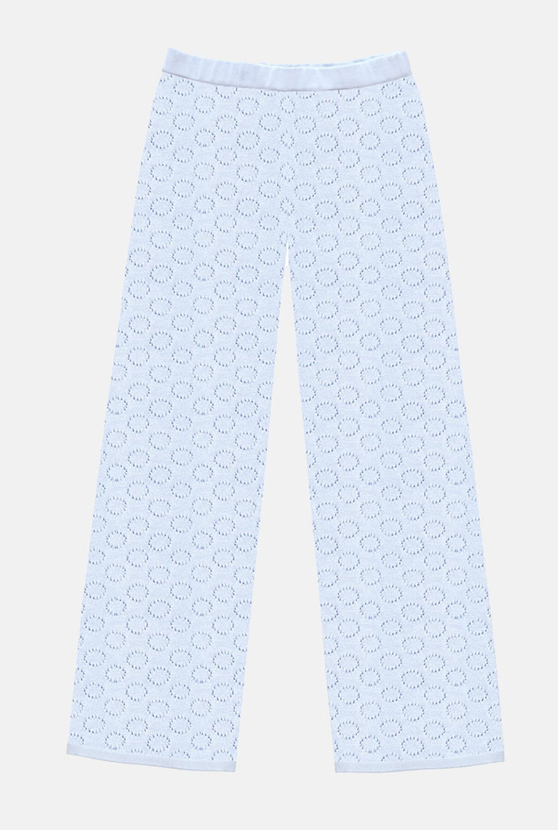 Honeycomb Pants Blue