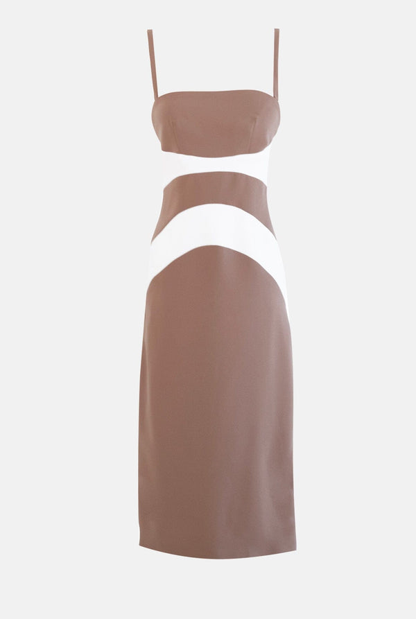 Ines dress camel