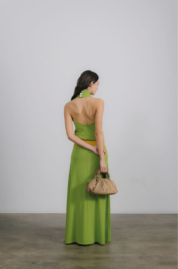 Isa Top Lime Green