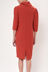 Isabel dress caramel