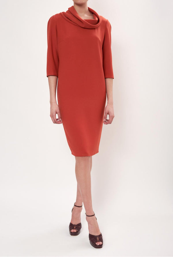 Isabel dress caramel