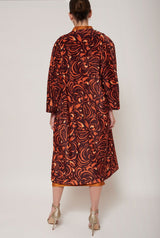 Kimono terciopelo psicodelico