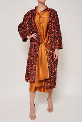 Kimono terciopelo psicodelico