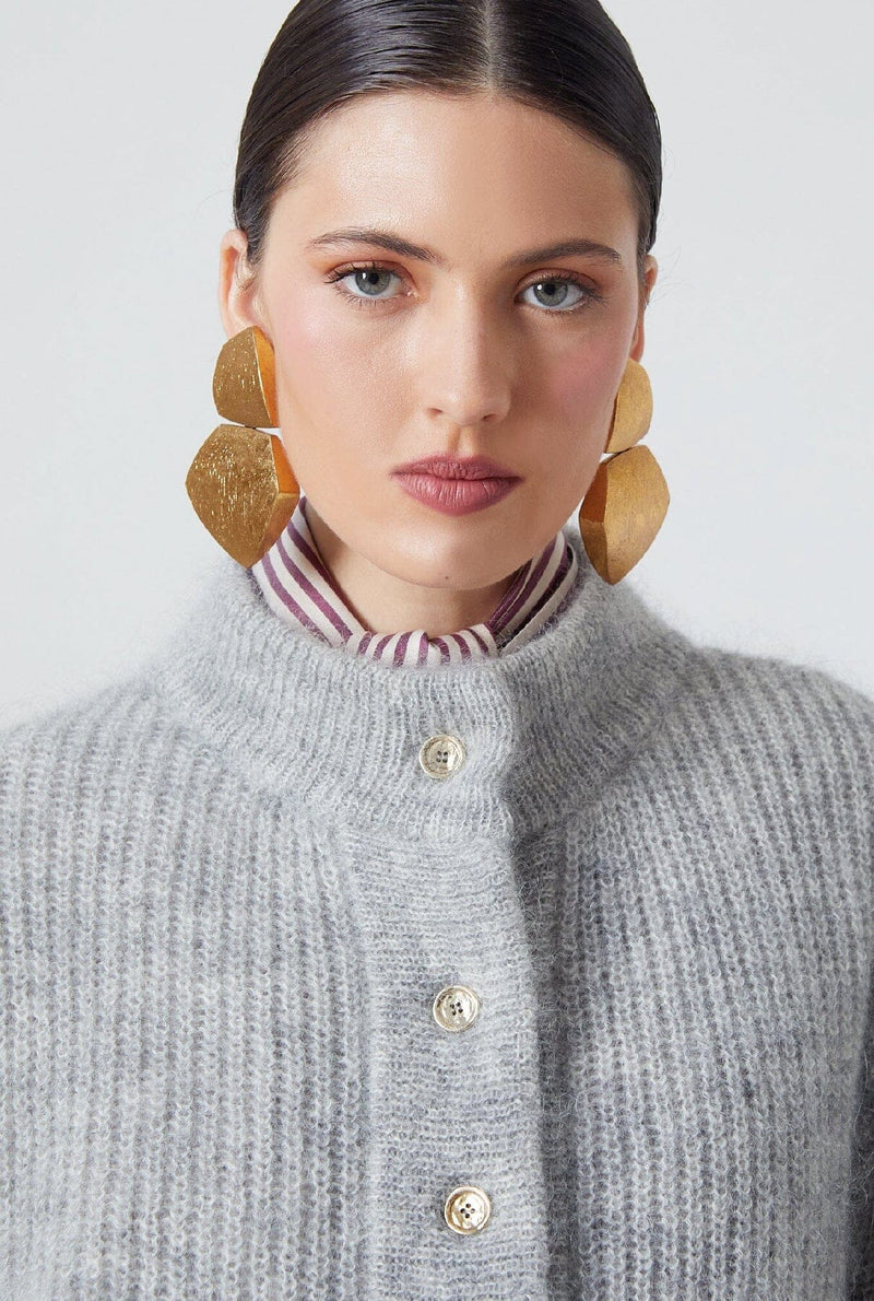 Leandra Cardigan Grey
