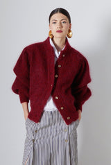 Leandra Cardigan Merlot
