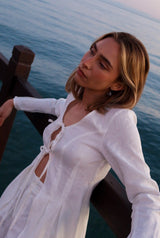 LINEN SHORTS