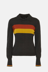 Lionel Double Neck Sweater Grey