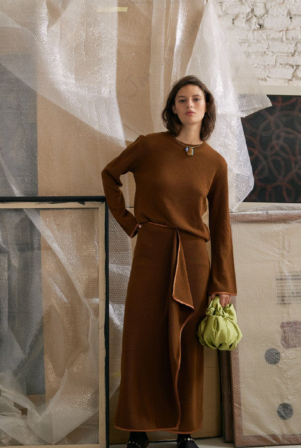 Lupe Skirt Brown