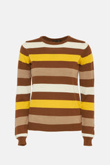 Mariona Crew Neck Brown