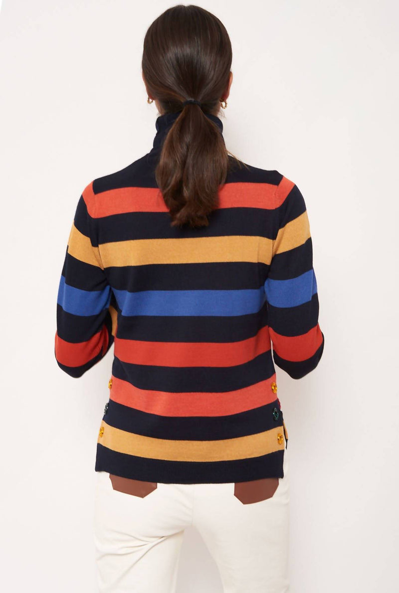 Mariona Roll Neck Multicolor