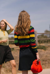 Mariona Roll Neck Navy