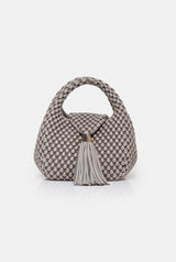 Menemsha small ash grey & cream beige