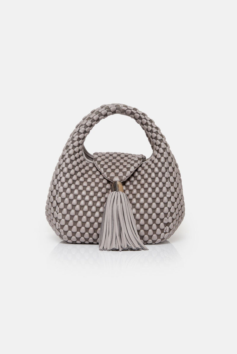 Menemsha small ash grey & cream beige