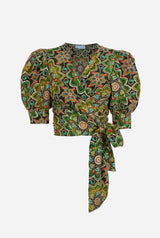Michela Green Top