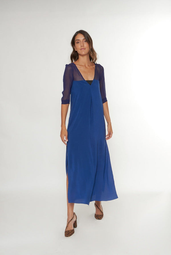 Mina Dress Blue