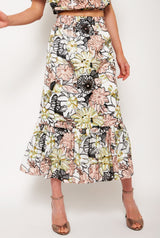 Miranda skirt algodon bordados