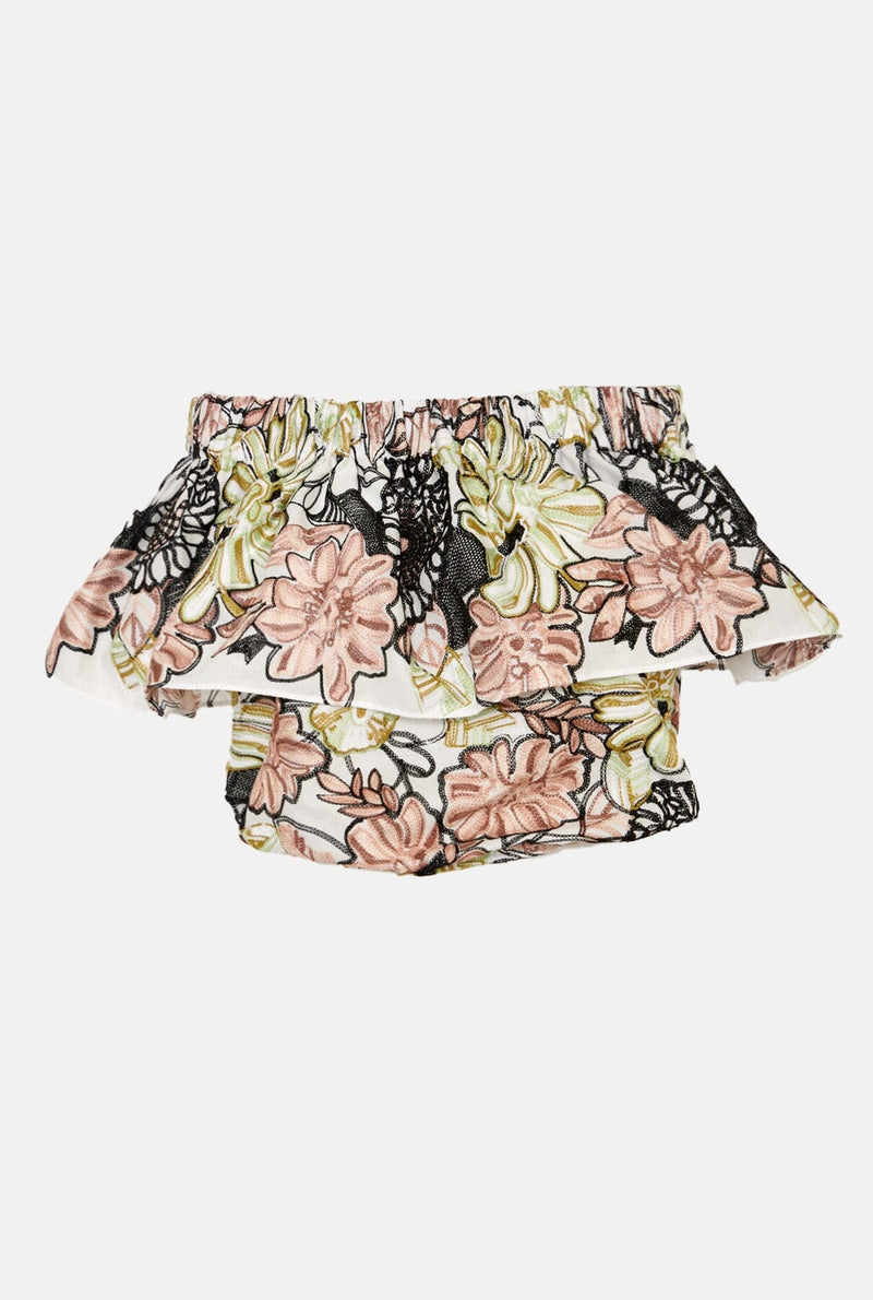 Miranda top algodon bordados