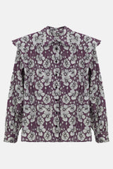 Miru Flowers Burgundy
