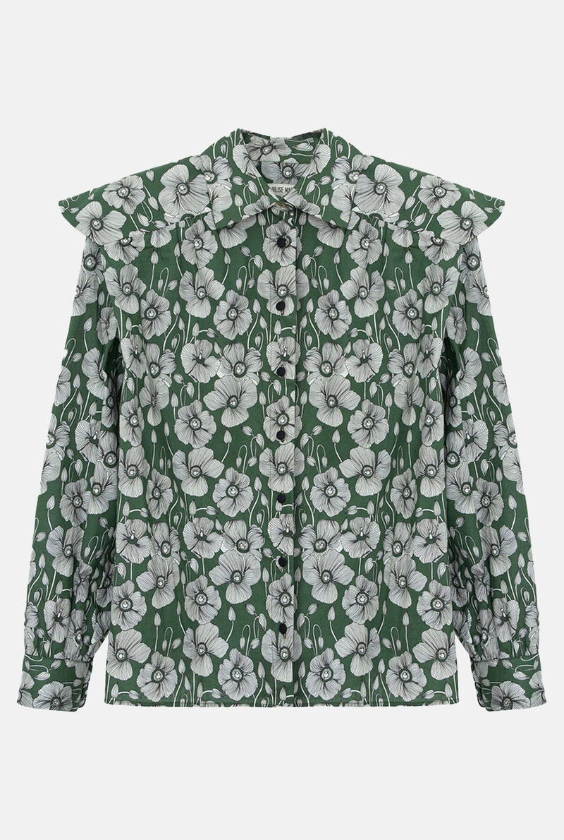 Miru Flowers Green