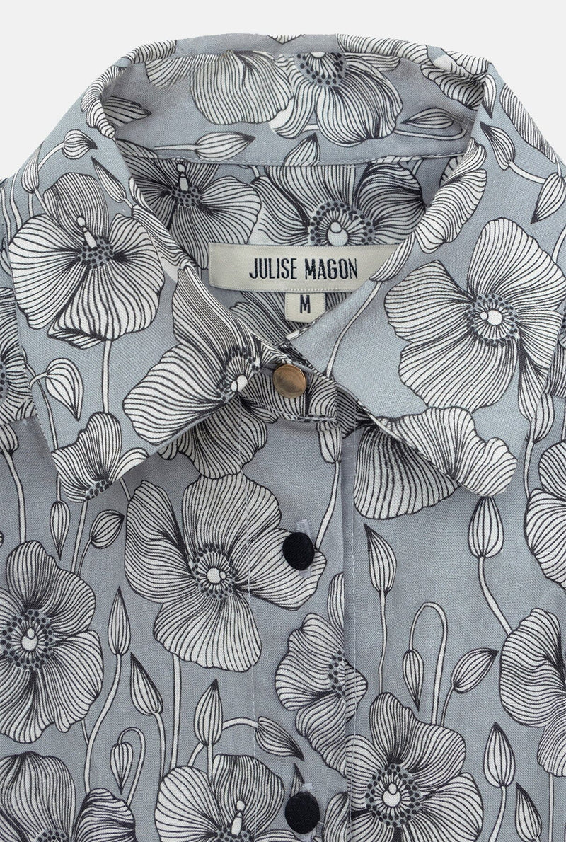 Miru Flowers Grey