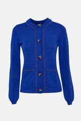 Montse Cardigan Royal Blue