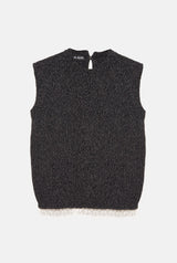 Mumu Pearl Black Vest