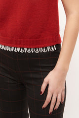 Mumu Pearl Red Vest
