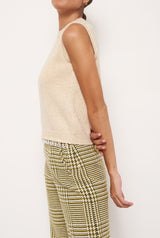 Mumu Pearl White Vest