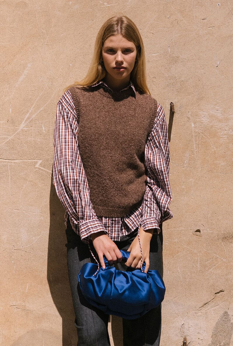Montse Vest Bicolor