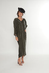 Nabucco dress grey/green