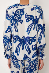 Ocean Butterflies Blouse