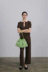 Omi Bag Flowers Green
