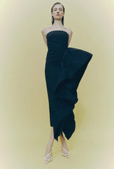 One side ruffle dress PRE-ORDER