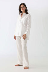 OXFORD SHIRT: WHITE