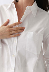 OXFORD SHIRT: WHITE
