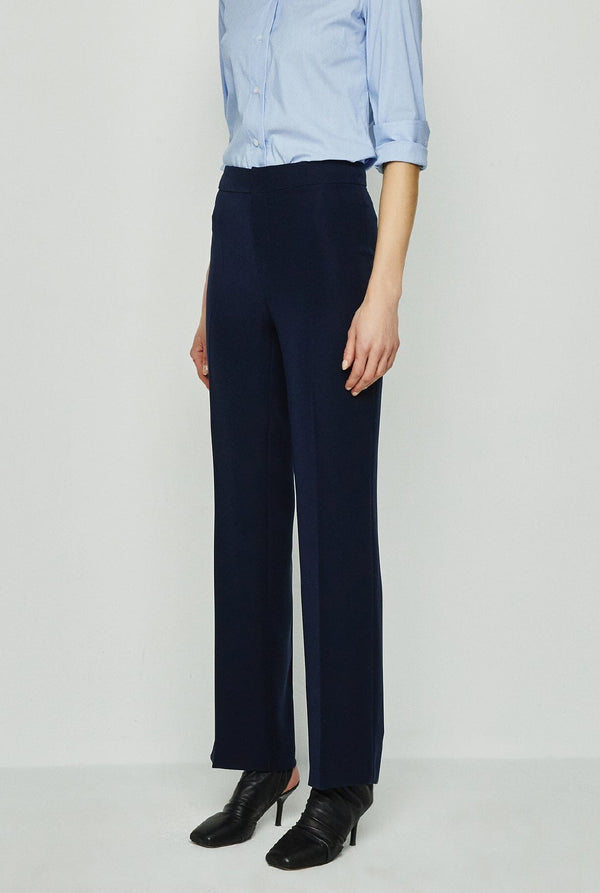 Pantalón azul marino de vestir