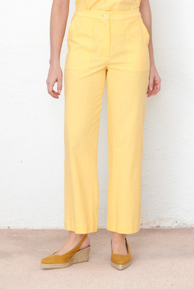 Pantalón Rocío amarillo