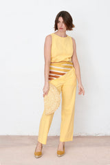 Pantalón Rocío amarillo