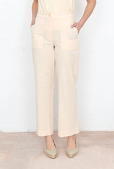 Pantalón Rocío crudo
