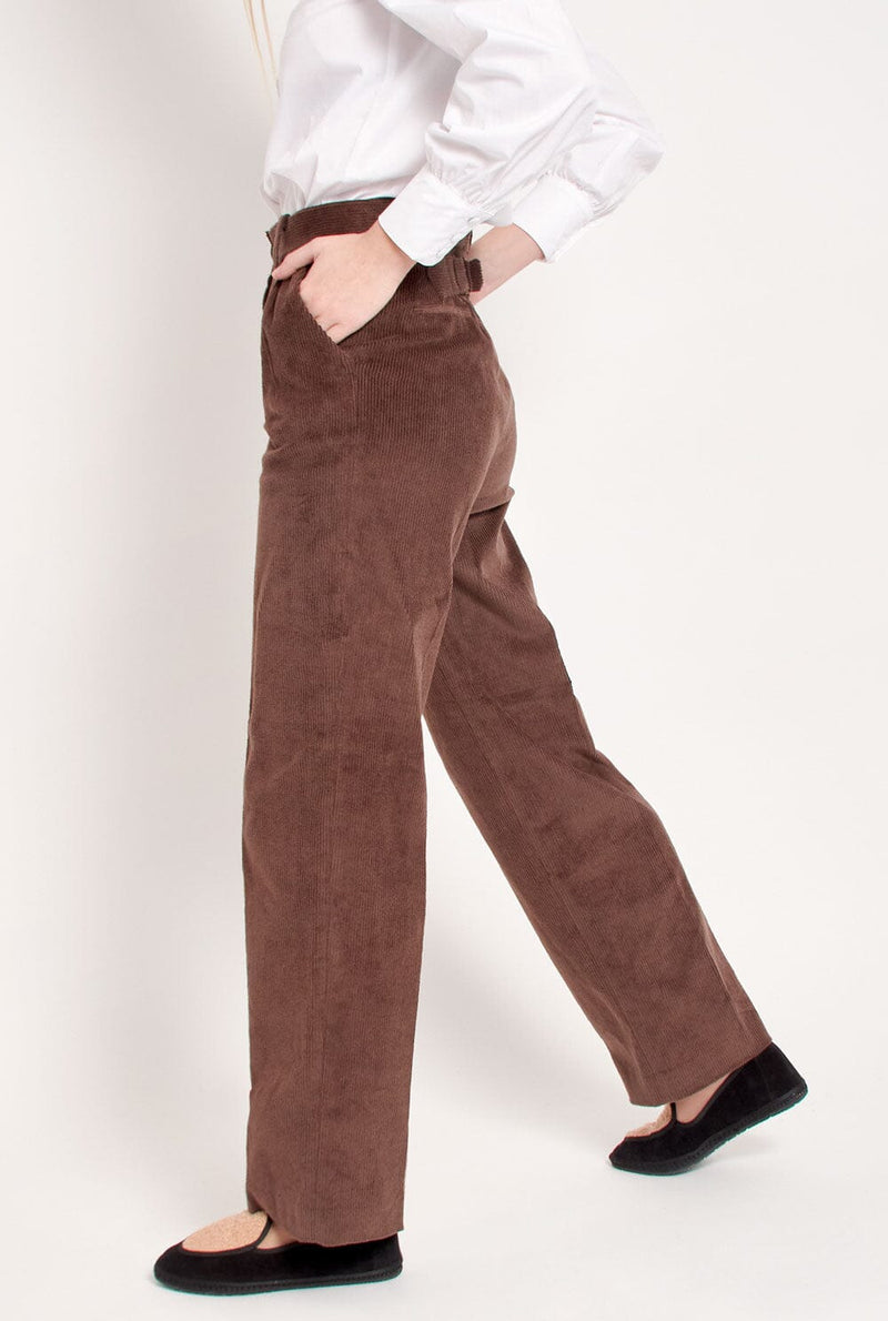 Pantalon Wynda Marron