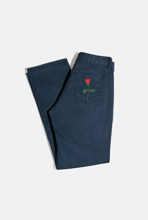 Pantalones Azules Marino