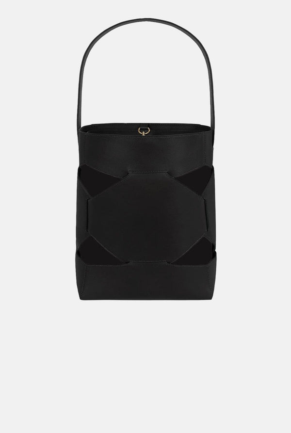 PUZZLE TOTE | BLACK/BLACK