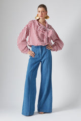 Sadie Blouse Cassis