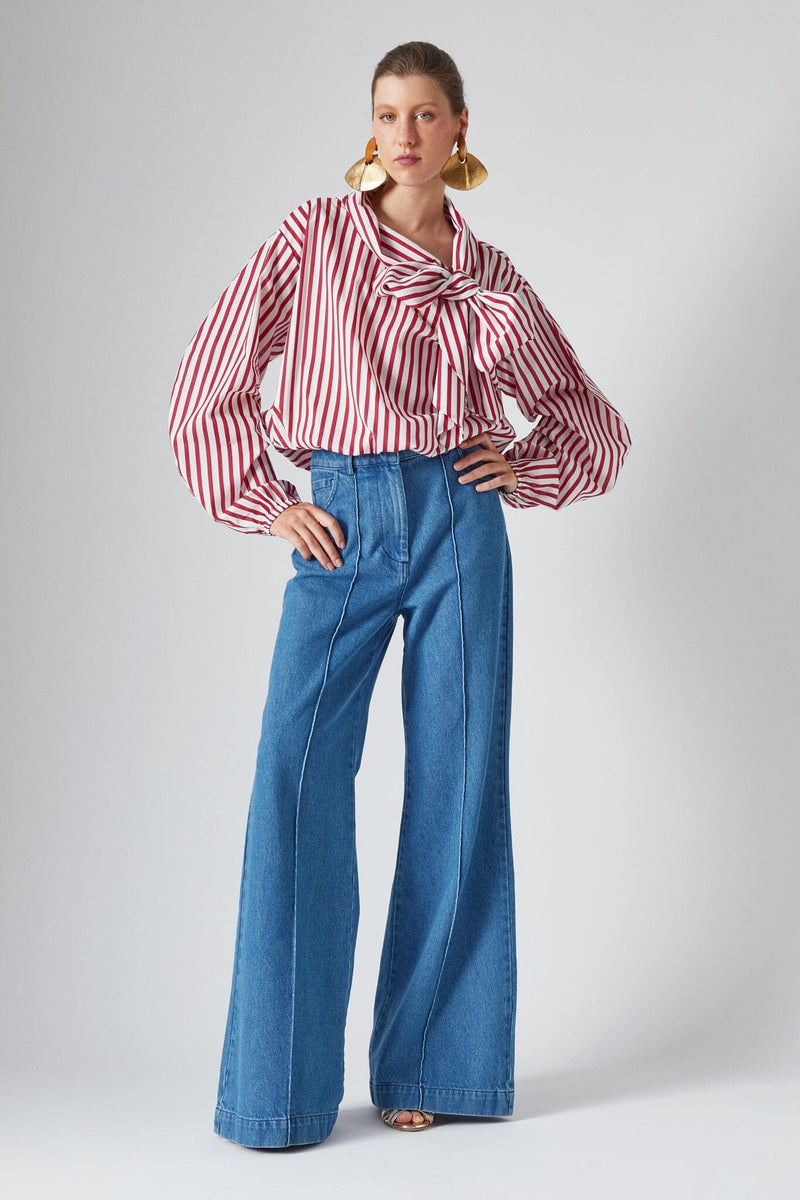 Sadie Blouse Cassis